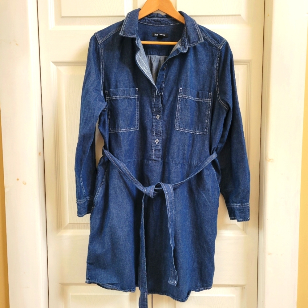 Denim Shirt Dress